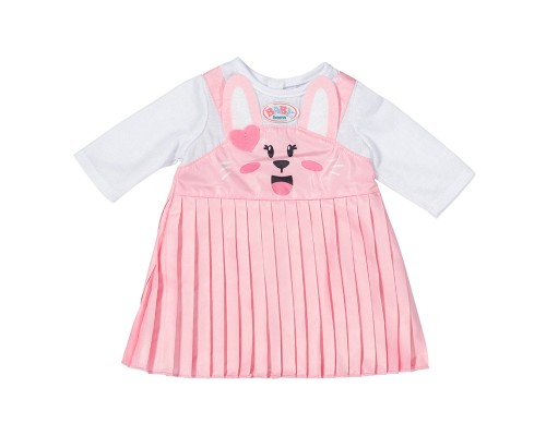 Аксесуар до ляльки Zapf Одяг для ляльки Baby Born - Сукня з зайкою (832868)