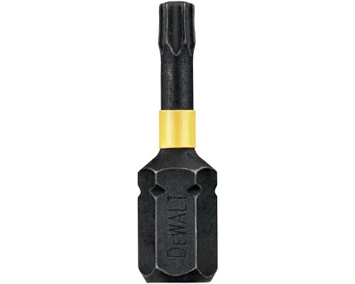 Набір біт DeWALT IMPACT TORSION, ударні, Torx, T15, L=25 мм, 5 шт (DT7380T)