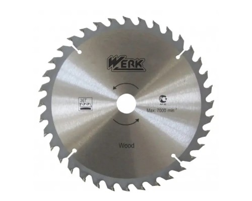 Диск пильний Werk по дереву - 180х22.23 48 зуб. (36102)