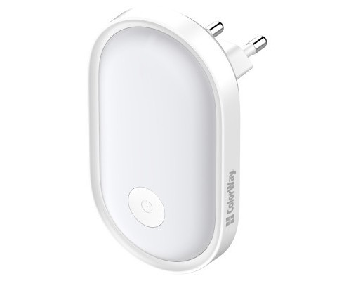 Нічник ColorWay Nightlight 0.5W (8x0.2W LED) (CW-NL08-W)