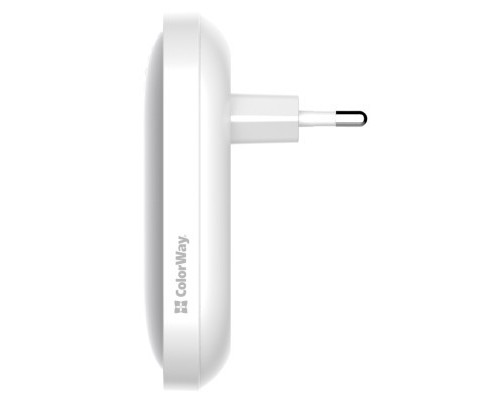 Нічник ColorWay Nightlight 0.5W (8x0.2W LED) (CW-NL08-W)