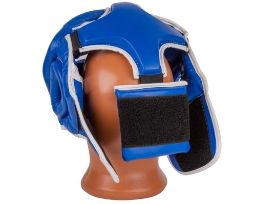 Боксерський шолом PowerPlay 3100 PU Синій M (PP_3100_M_Blue)