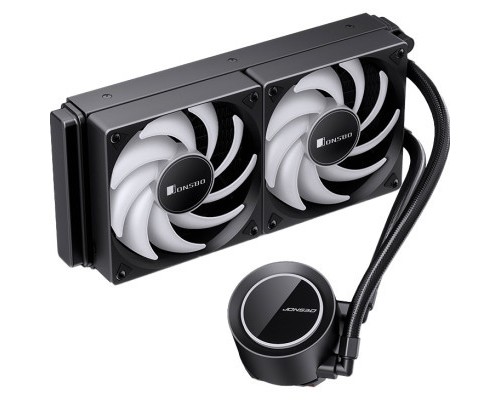 Система рідинного охолодження JONSBO TG-240 Black