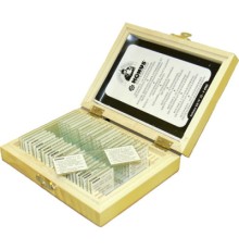 Набір мікропрепаратів Konus Ботаніка Мохи, папоротеві, голонасінні 25 шт (4983)