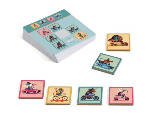 Настільна гра Djeco Логічний фініш (Finish Logic) (DJ08540)