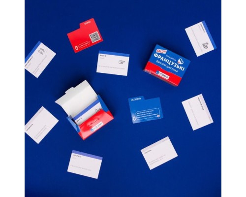 Навчальний набір English Student Картки для французьких фразових дієслів, українська (591225960)