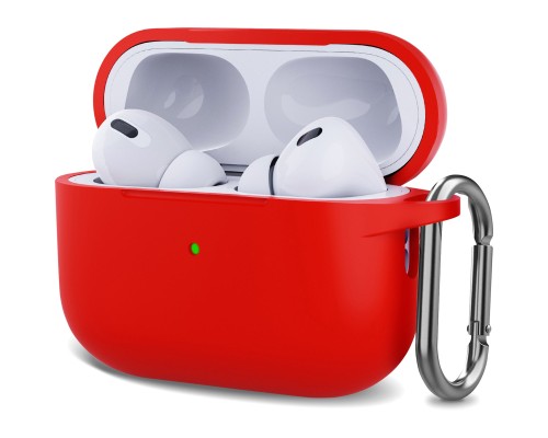 Чохол для навушників Armorstandart Hang Case для Apple AirPods Pro 2 Red (ARM68597) Чохол для навушників Armorstandart Hang Case для Apple AirPods Pro 2 Red (ARM68597)