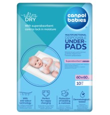 Пелюшки для малюків Canpol babies 60х60 см 10 шт (78/006)