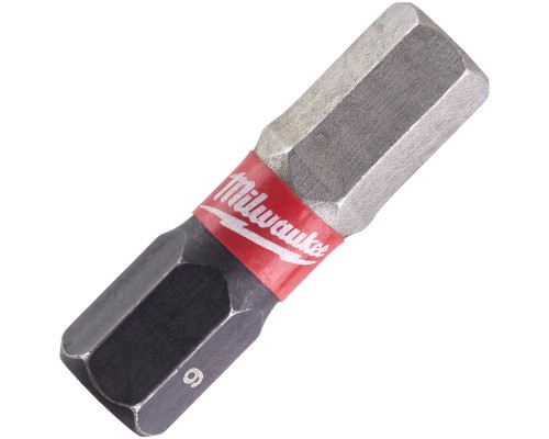 Набір біт Milwaukee SHOCKWAVE, Hex6, 25мм, 2шт (4932430897)