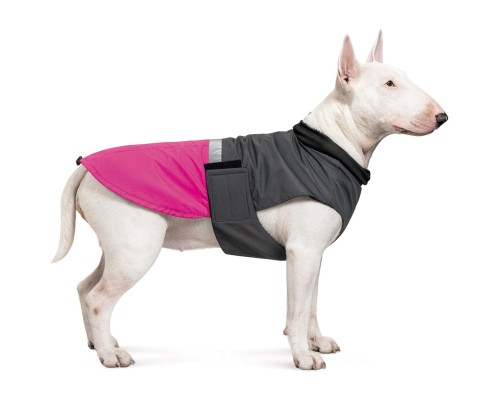 Попона для тварин Pet Fashion ROY 3XL малиново-сіра (4823082432905)