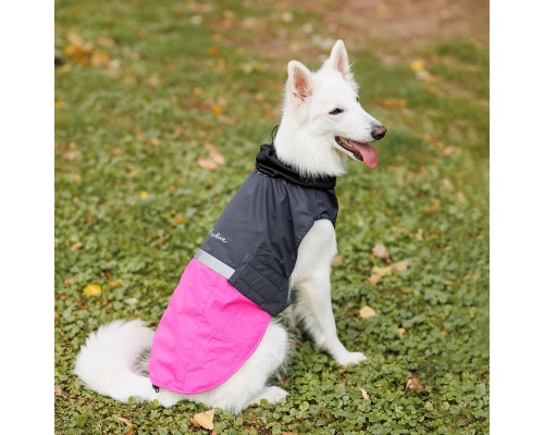 Попона для тварин Pet Fashion ROY 3XL малиново-сіра (4823082432905)