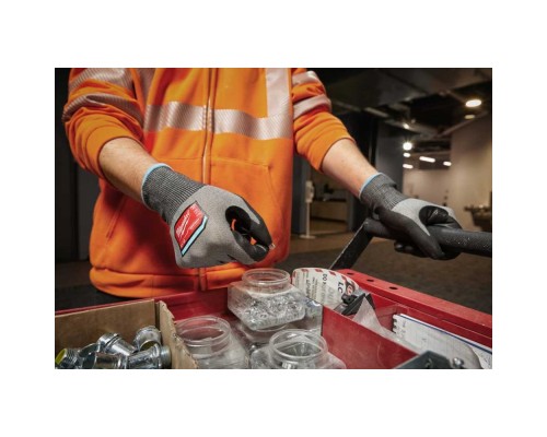 Захисні рукавиці Milwaukee захисні Hi-Dex 2/B, 9/L, 12 пар (4932480508)