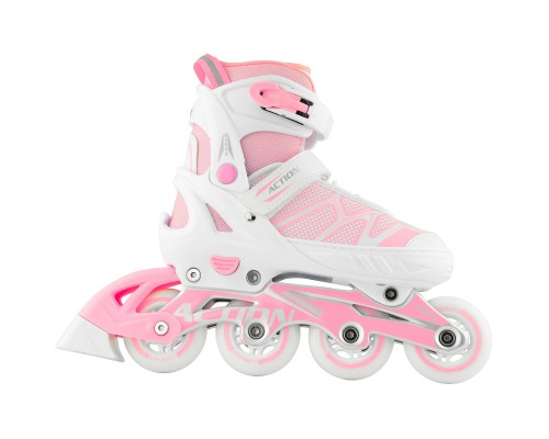 Роликові ковзани Action 2 в 1 Riply Рожеві 29-32 (153B5/2IN1PINK29-32)