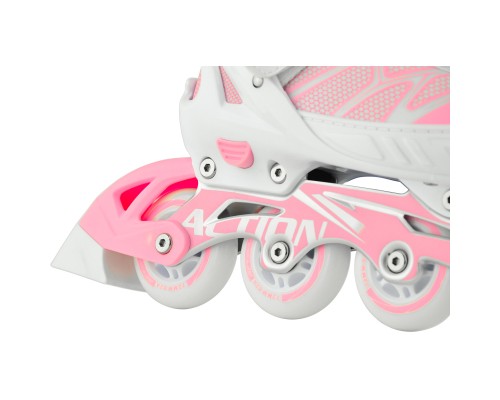 Роликові ковзани Action 2 в 1 Riply Рожеві 29-32 (153B5/2IN1PINK29-32)