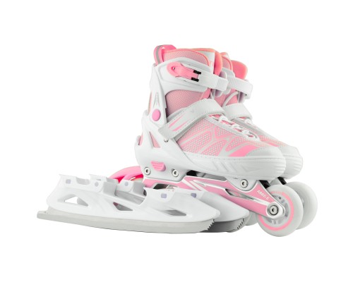 Роликові ковзани Action 2 в 1 Riply Рожеві 29-32 (153B5/2IN1PINK29-32)