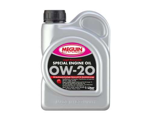 Моторна олива Meguin SPECIAL ENGINE OIL SAE 0W-20 1л (7078)