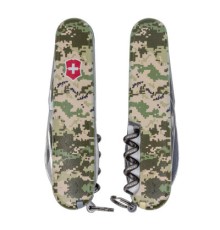 Ніж Victorinox Spartan Army 91 мм Піксель + Лого (1.3603.3_W3941p)