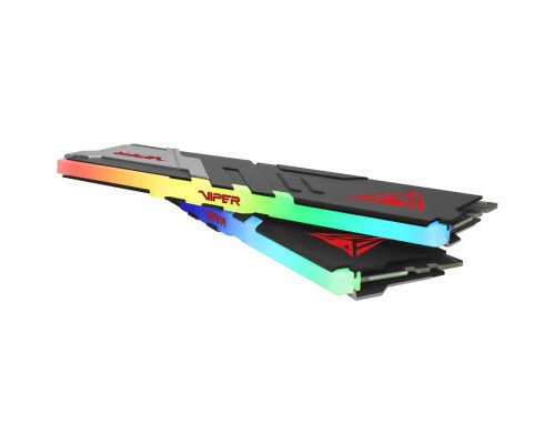 Модуль пам'яті для комп'ютера DDR5 32GB (2x16GB) 6400 MHz Viper Venom RGB Patriot (PVVR532G640C32K)