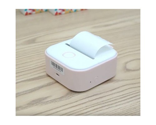 Принтер чеків UKRMARK P02PK Bluetooth, біло-рожевий (900888)