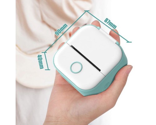 Принтер чеків UKRMARK P02PK Bluetooth, біло-рожевий (900888)