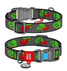 Нашийник для тварин WAUDOG Nylon з QR паспортом 