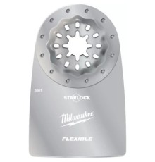 Полотно Milwaukee шкребок гнучкий STARLOCK для реноватора, 52x37мм (48906061)