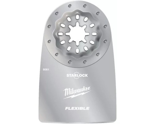 Полотно Milwaukee шкребок гнучкий STARLOCK для реноватора, 52x37мм (48906061)