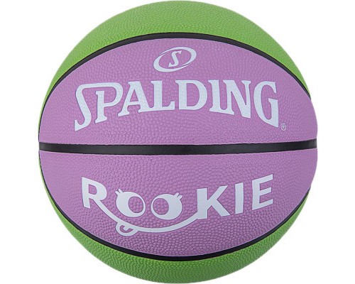 М'яч баскетбольний Spalding Rookie зелений, рожевий Уні 5 84369Z (689344406800)