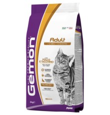 Сухий корм для кішок Gemon Cat Adult курка з індичкою 2 кг (8009470297158)