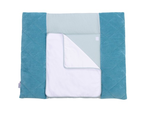 Пеленальний матрацик Верес Velour Aquamarine 72х80 см (429.1)