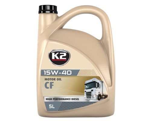 Моторна олива K2 CF 15W-40 5 л (O4015E)