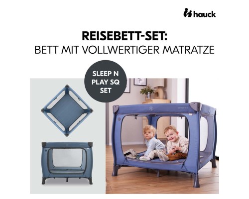 Дитячий манеж Hauck Sleep N Play SQ Dark Blue (60672-8)