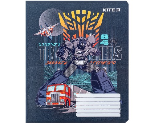 Зошит Kite Transformers 18 аркушів, клітинка (TF24-236)