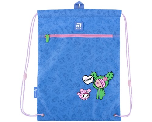 Сумка для взуття Kite Tokidoki Блакитна (TK24-601M-1)