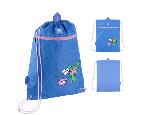 Сумка для взуття Kite Tokidoki Блакитна (TK24-601M-1)