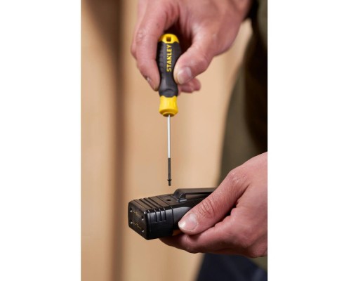 Викрутка Stanley Cushion Grip, SL 2,5x60мм, з паралельним джалом. (STHT16151-0)