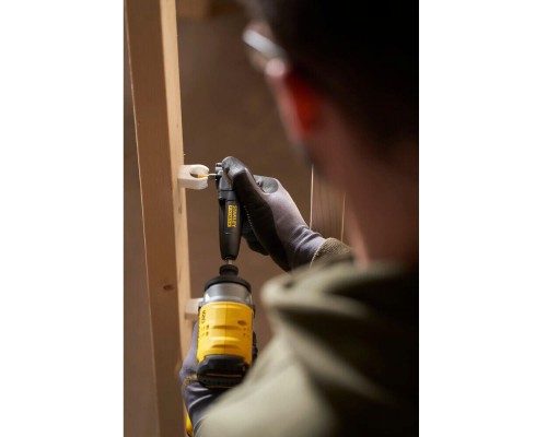 Насадка Stanley кутова FATMAX з набором біт 9 шт (STA88582)