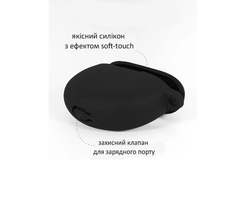 Чохол для навушників BeCover Silicon Tour Pro TWS Black (710196)