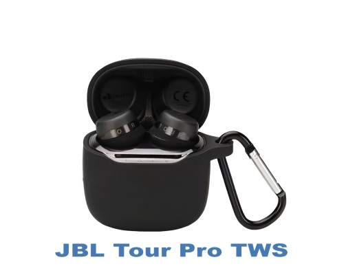 Чохол для навушників BeCover Silicon Tour Pro TWS Black (710196)