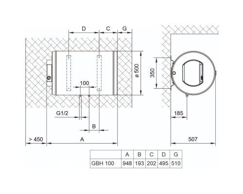 Бойлер TIKI GBH100COMFORT_TIKI