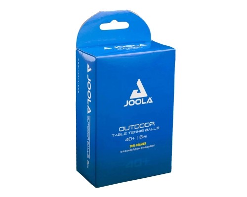 М'ячик для настільного теніса Joola Outdoor ball 6 шт (42181) (930962)