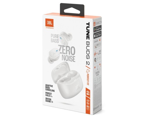 Навушники JBL Tune Buds 2 White (JBLTBUDS2WHT)