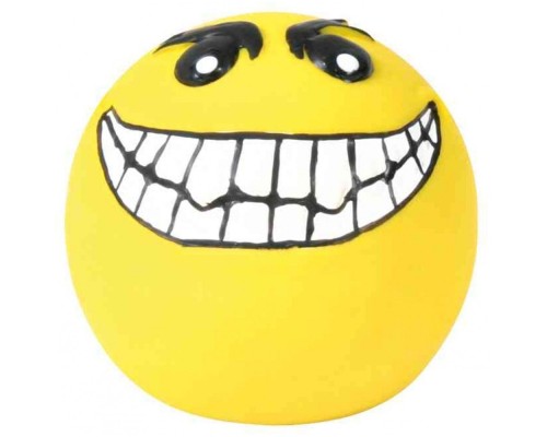 Іграшка для собак Trixie Смайлики з пискавкою Латекс Набір 4 шт 6 см (4011905352664)