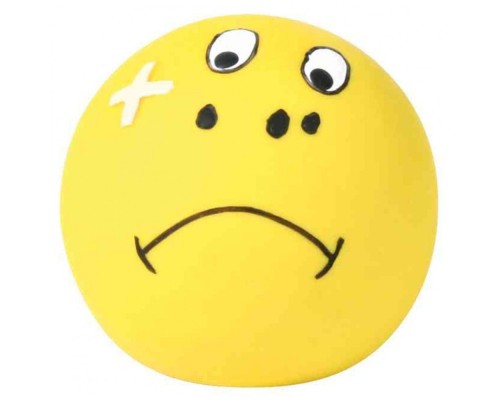 Іграшка для собак Trixie Смайлики з пискавкою Латекс Набір 4 шт 6 см (4011905352664)