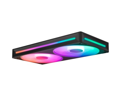 Кулер до корпусу NZXT F240 RGB Core Fan (Single Frame) - Black (RF-U24HF-B1)