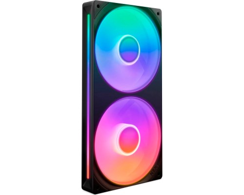 Кулер до корпусу NZXT F240 RGB Core Fan (Single Frame) - Black (RF-U24HF-B1)