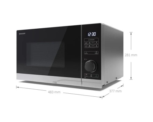 Мікрохвильова піч Sharp YC-PS234AE-S