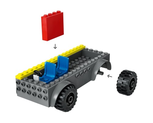 Конструктор LEGO City Пожежна машина з драбиною (60463)