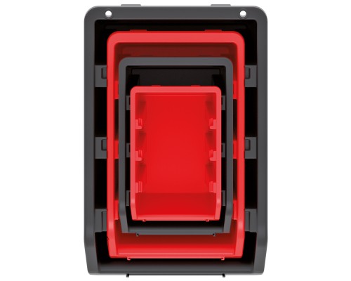 Ящик для інструментів Kistenberg набір ємностей з підвісною штангою, 580*235*130, KST16 (KST16)