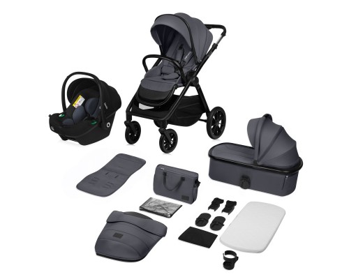 Коляска Lionelo 3 в 1 Layla Grey Stone (LO-LAYLA 3IN1 GREY STONE)